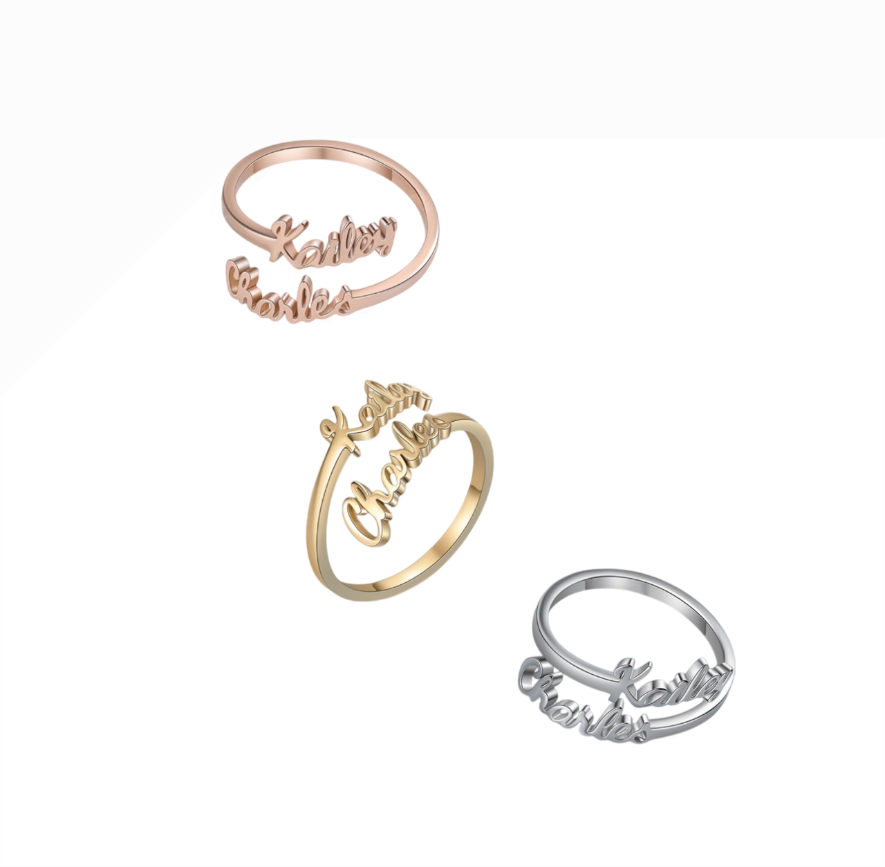 Customized Name Ring - Regal Collective