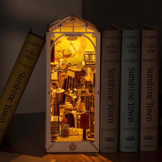 Sonnenschein-Stadt | Diorama | Rolife Diorama Robotime Sonnenschein-Stadt | Book Nook