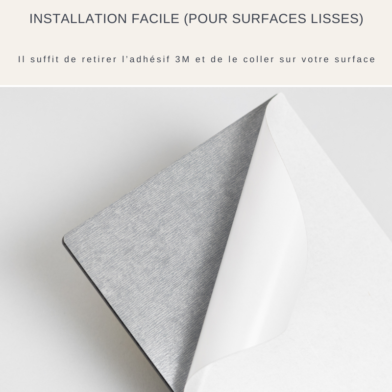 Plaque de Porte Solaire Personnalisée