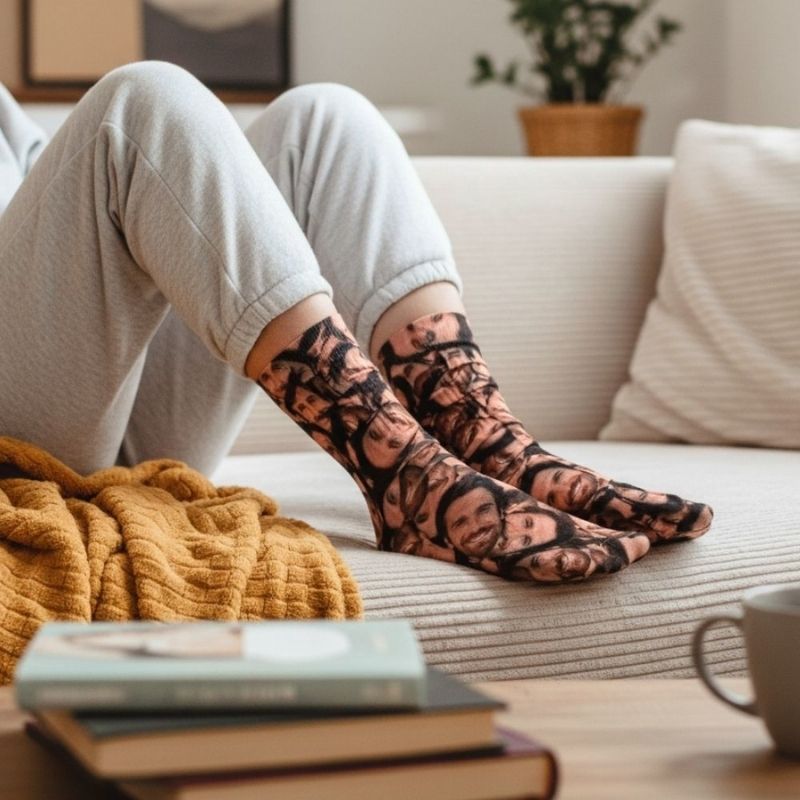 Chausette personnalisées visage