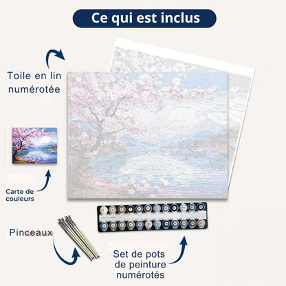 Peinture par numéro - Sérénité du Printemps