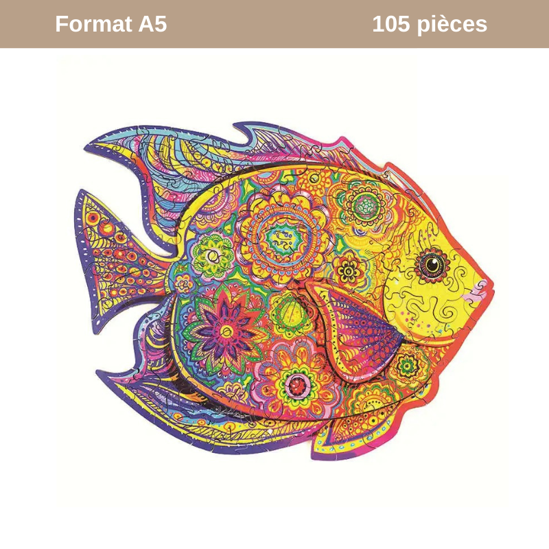 Puzzle en bois - Animal