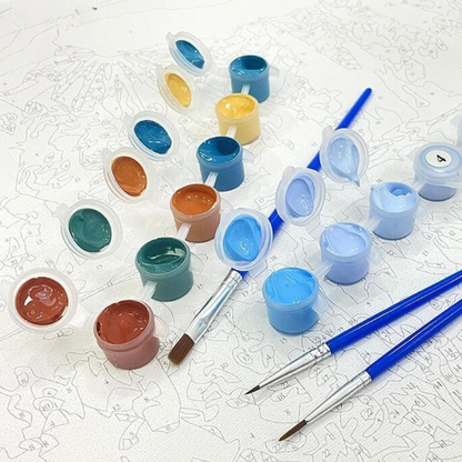 Peinture par numéro personnalisé pour votre animal