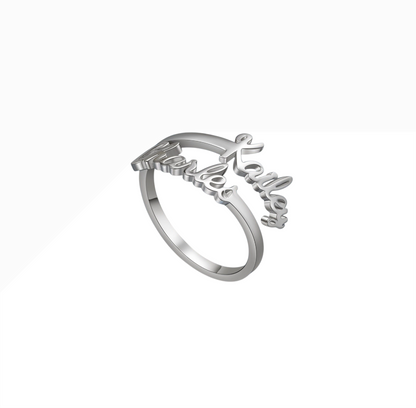 Customized Name Ring - Regal Collective