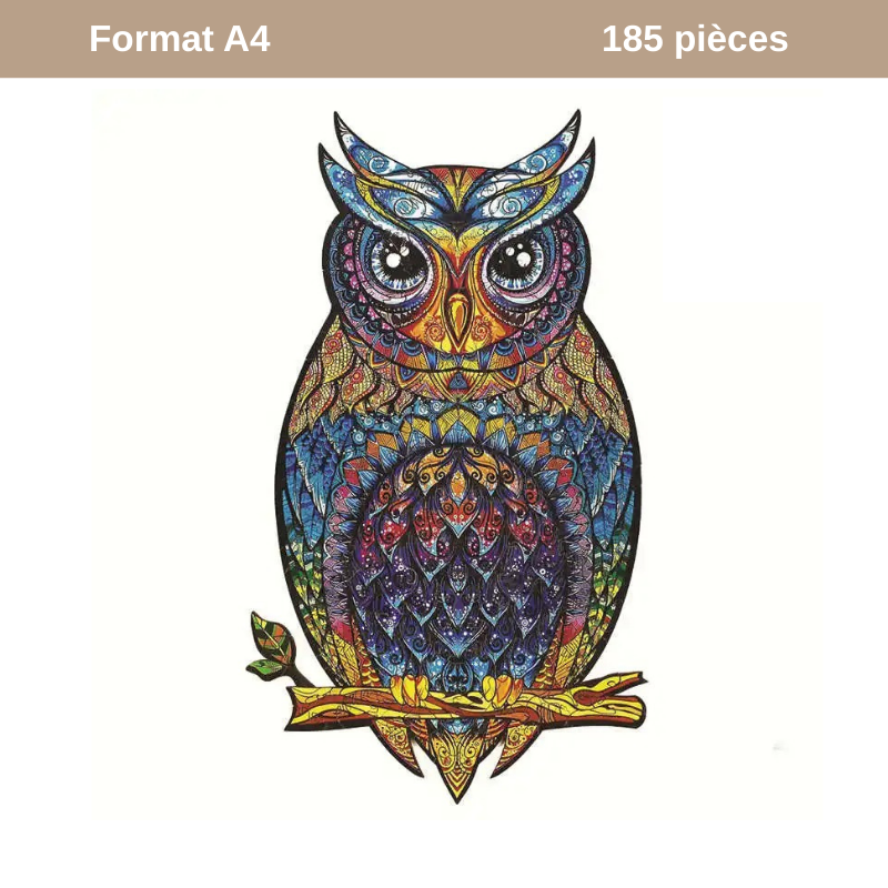 Puzzle en bois - Animal