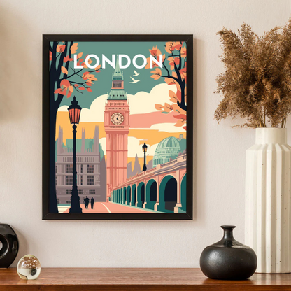 Peinture par numéros – Affiches de voyage