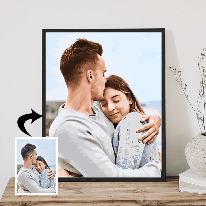 Votre Photo en Peinture par Numéros