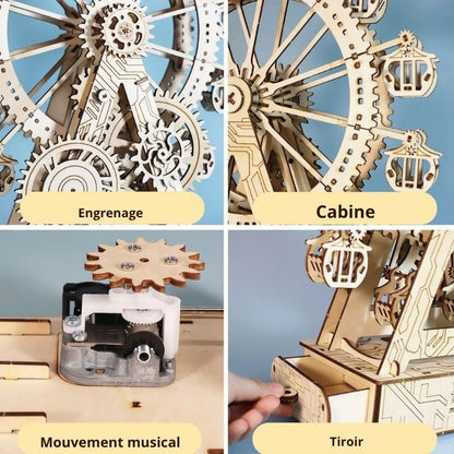 3d puzzle - Grande roue