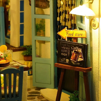 Book Nook - Ruelle en Grèce