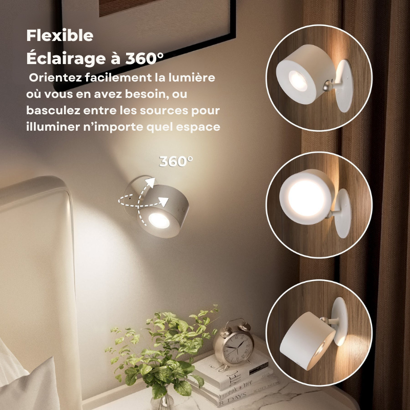 Lampe rotative 360° - Limova