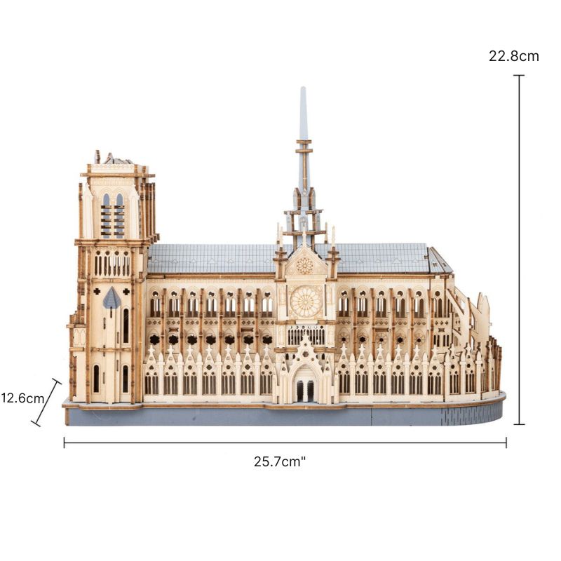 Puzzle 3d - Notre Dame de Paris