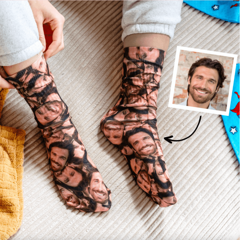 Chausette personnalisées visage