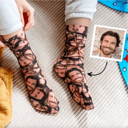 Chausette personnalisées visage