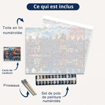 Peinture par numéro - Amsterdam