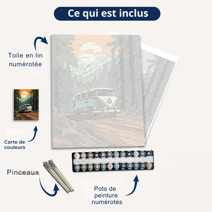 Peinture par numéro - Roadtrip
