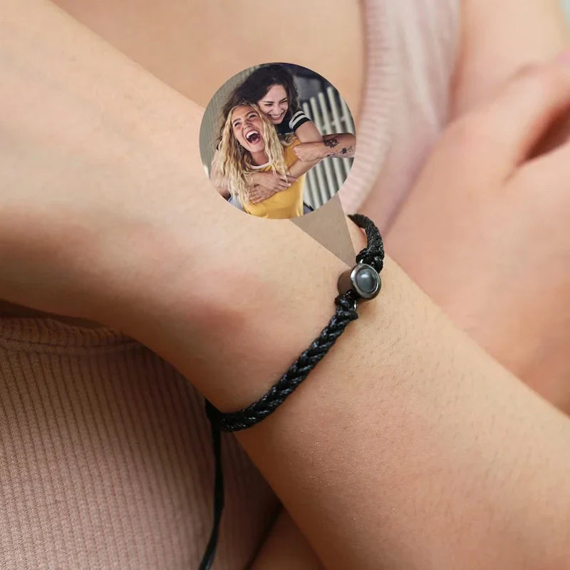 Personalisiertes Fotoarmband mit eigenem Foto