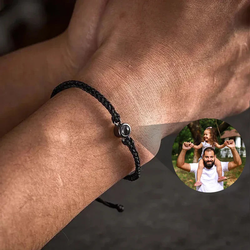 Personalisiertes Fotoarmband mit eigenem Foto