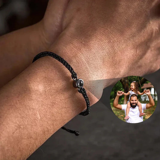 Personalisiertes Fotoarmband mit eigenem Foto